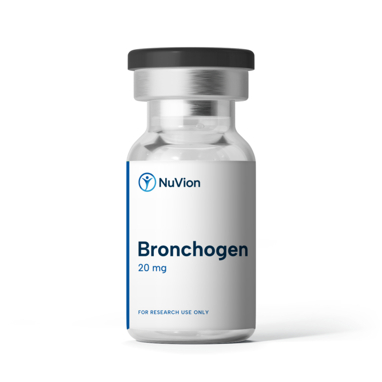 NuVion Bronchogen AEDL research peptide vial