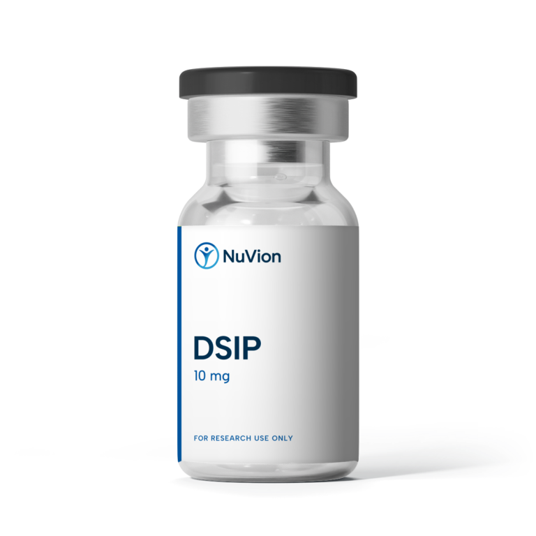NuVion DSIP research peptide vial