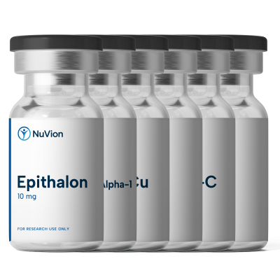 NuVion Cellular Ageing Set research peptide vials