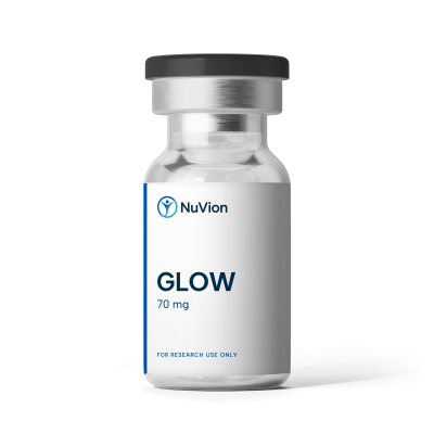 GLOW 70mg vial from NuVion Health