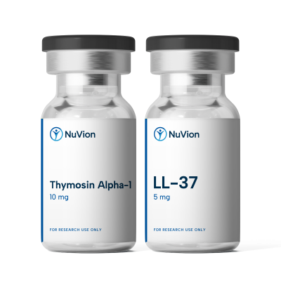 NuVion Immune Signalling Pair research peptide vials