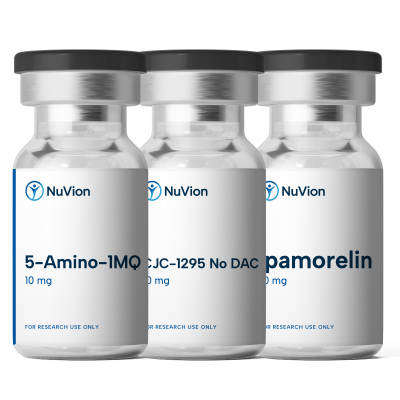 NuVion Metabolic Signalling Set research peptide vials