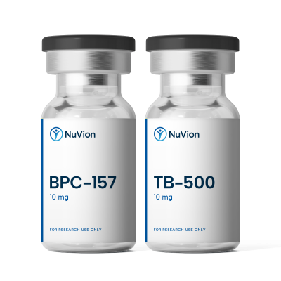 NuVion BPC-157 and TB-500 tissue repair pair vials